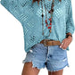 🥰Soldes d'été - 50 % de réduction💛Haut en crochet beige pour femme, d'inspiration bohème, avec encolure en V
