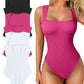 🔥 Soldes d'été : -49% sur les best-sellers ! 🔥🎁Body débardeur sans manches à effet ventre plat