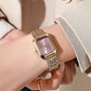 Montre-bracelet à quartz de luxe pour femme
