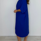 Robe torsadée décontractée et ample